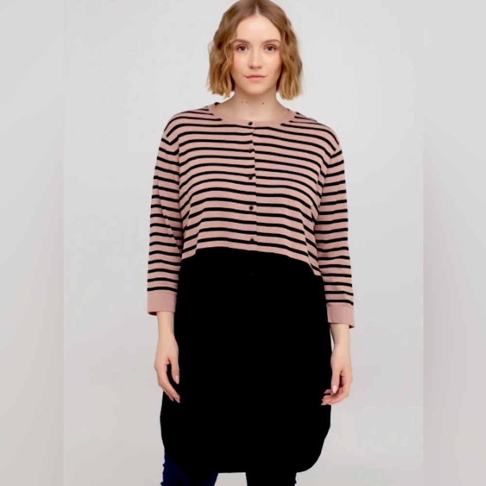 COS Silk Blend Midi shirt Dress size small great for the Fall/winter season